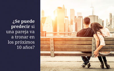 ¿Se puede predecir, si una pareja va a tronar en los próximos 10 años?