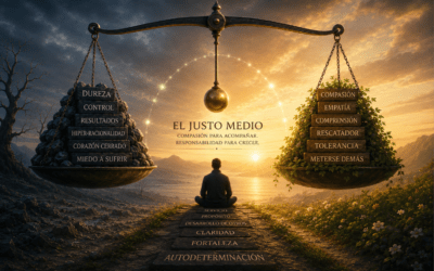 La fuerza del justo medio. Compasión para acompañar. Responsabilidad para crecer.